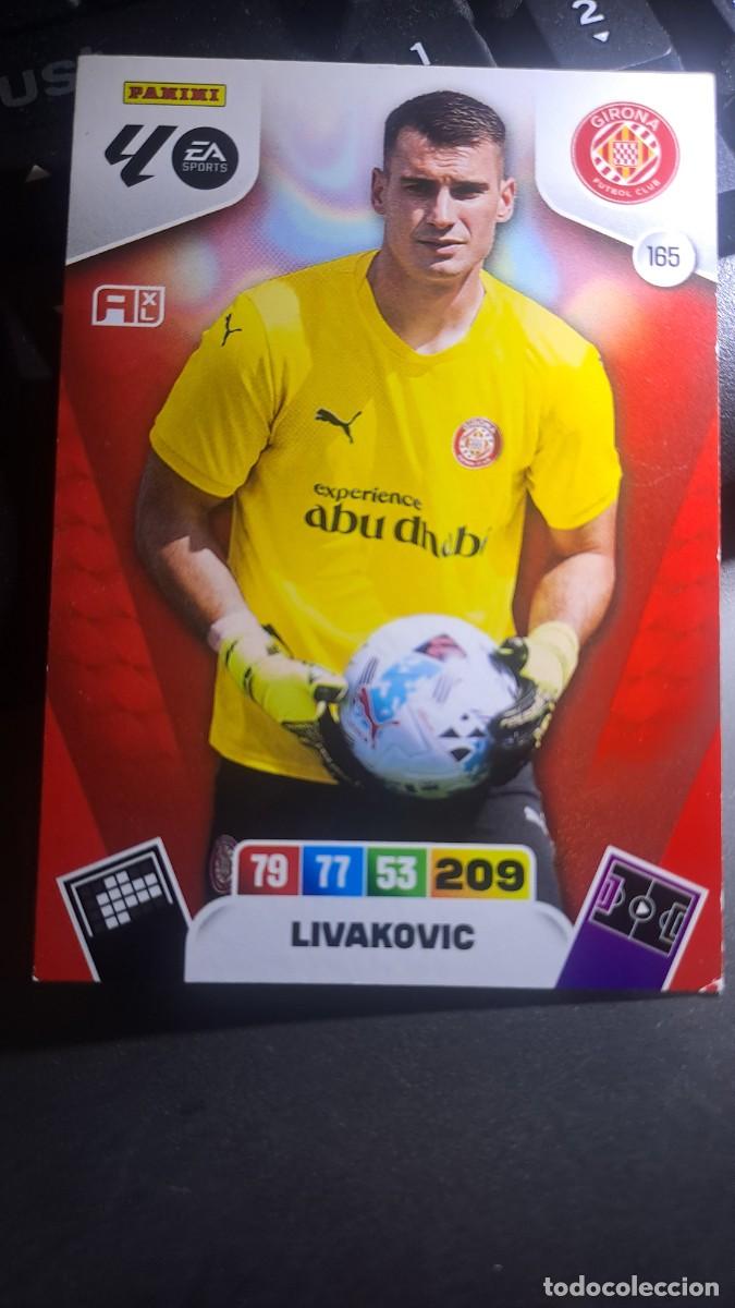 Coleccionismo cromos antiguos: ADRENALYN XL LIVAKOVIC 165 GIRONA CROMO LIGA 2025 2026 25 26 PANINI