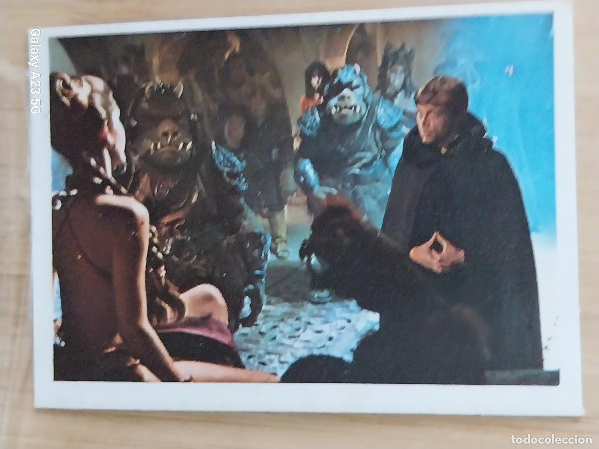 Coleccionismo cromos antiguos: RETORNO JEDI STAR WARS PACOSA DOS 1983 CROMO 71 RECUPERADO ORIGINAL