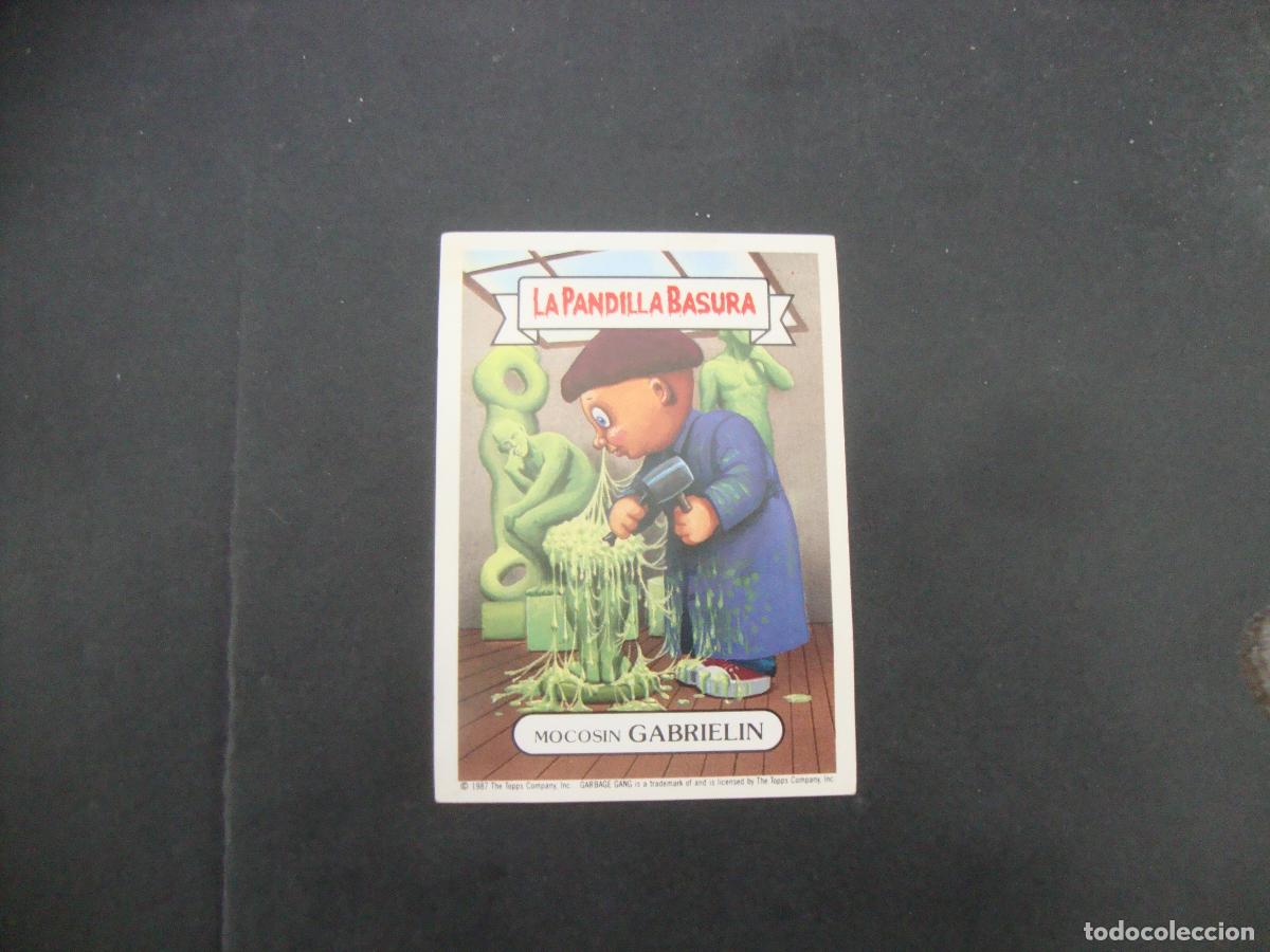 Coleccionismo cromos antiguos: CROMO NUNCA PEGADO LA PANDILLA BASURA N&ordm; 122 MOCOSIN GABRIELIN