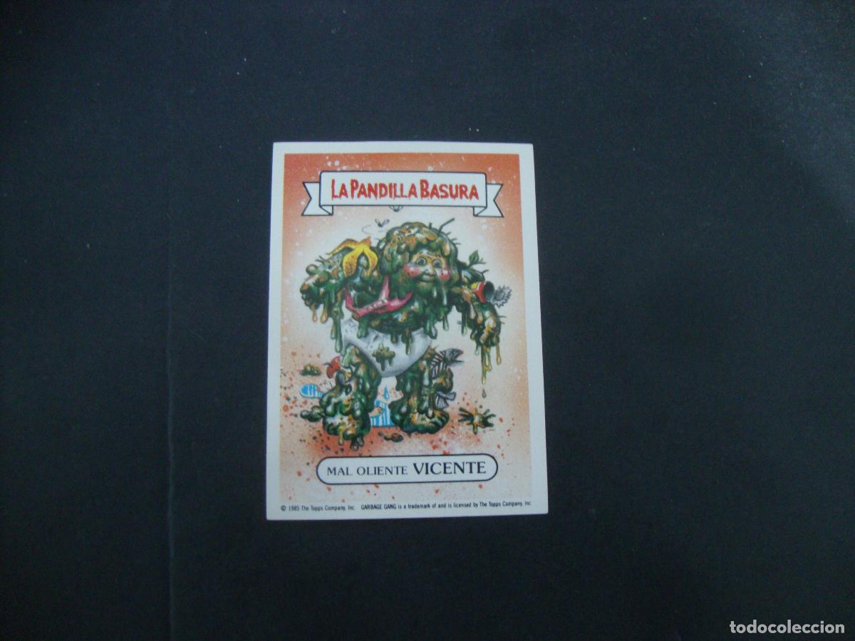 Coleccionismo cromos antiguos: CROMO IN PEGAR LA PANDILLA BASURA N&ordm; 100 MAL OLIENTE VICENTE