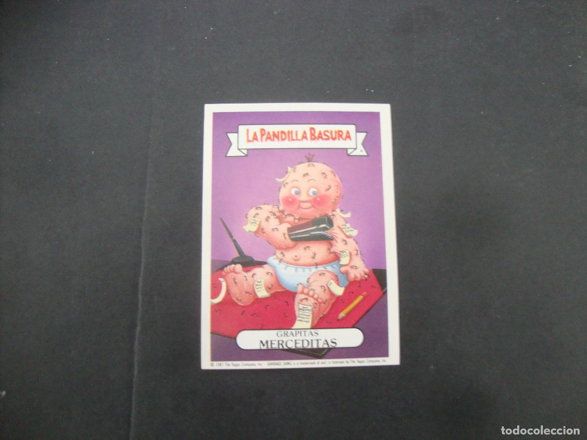 Coleccionismo cromos antiguos: CROMO IN PEGAR LA PANDILLA BASURA N&ordm; 236 GRAPITAS MERCEDITAS