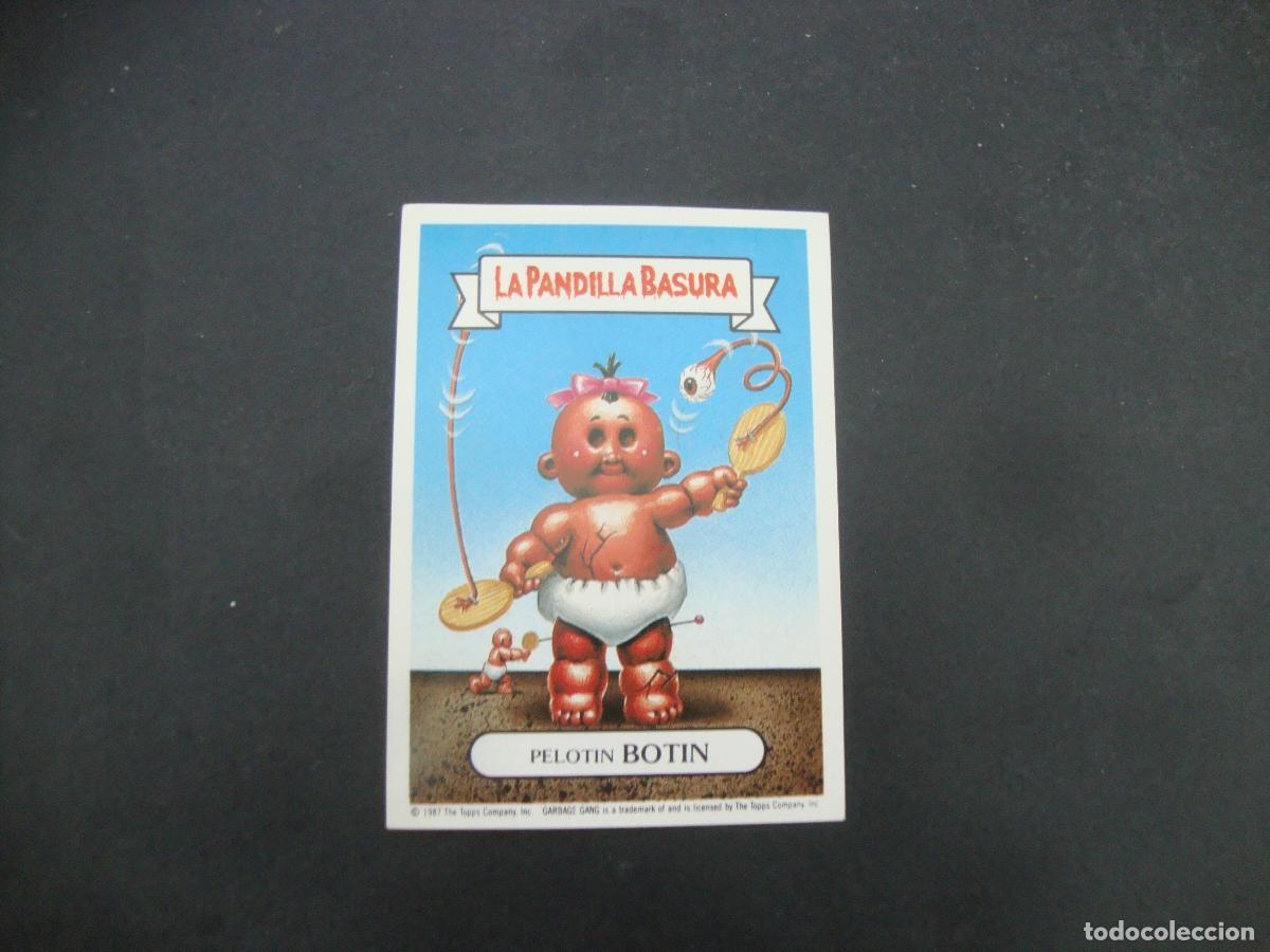 Coleccionismo cromos antiguos: CROMO IN PEGAR LA PANDILLA BASURA N&ordm; 203 PELOTES BOTIN