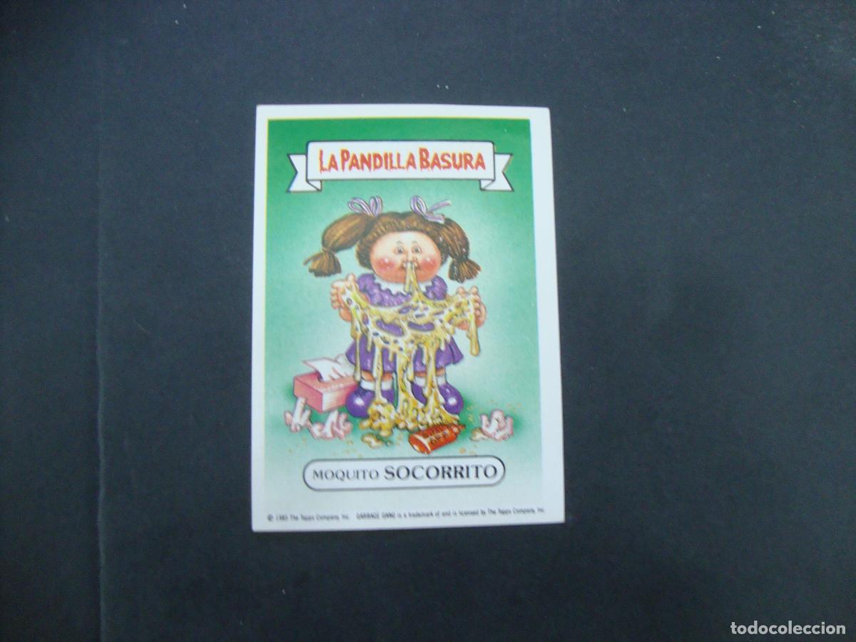 Coleccionismo cromos antiguos: CROMO IN PEGAR LA PANDILLA BASURA N&ordm; 107 MOQUITO SOCORRITO