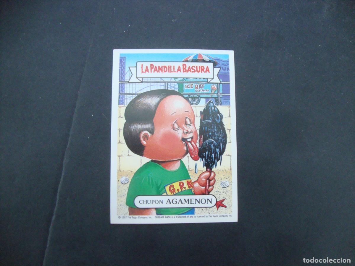 Coleccionismo cromos antiguos: CROMO IN PEGAR LA PANDILLA BASURA N&ordm; 166 CHUPON AGAMENON