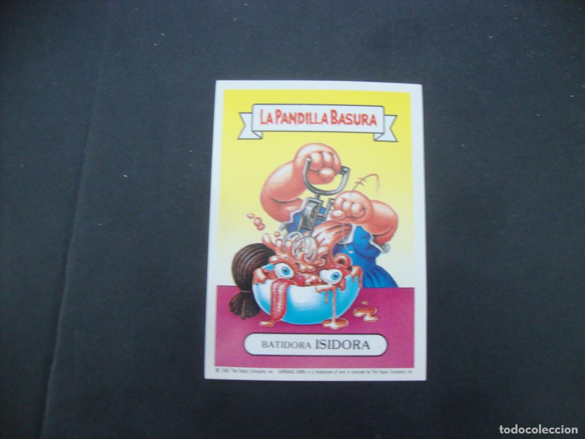 Coleccionismo cromos antiguos: CROMO IN PEGAR LA PANDILLA BASURA N&ordm; 144 BATIDORA ISIDORA