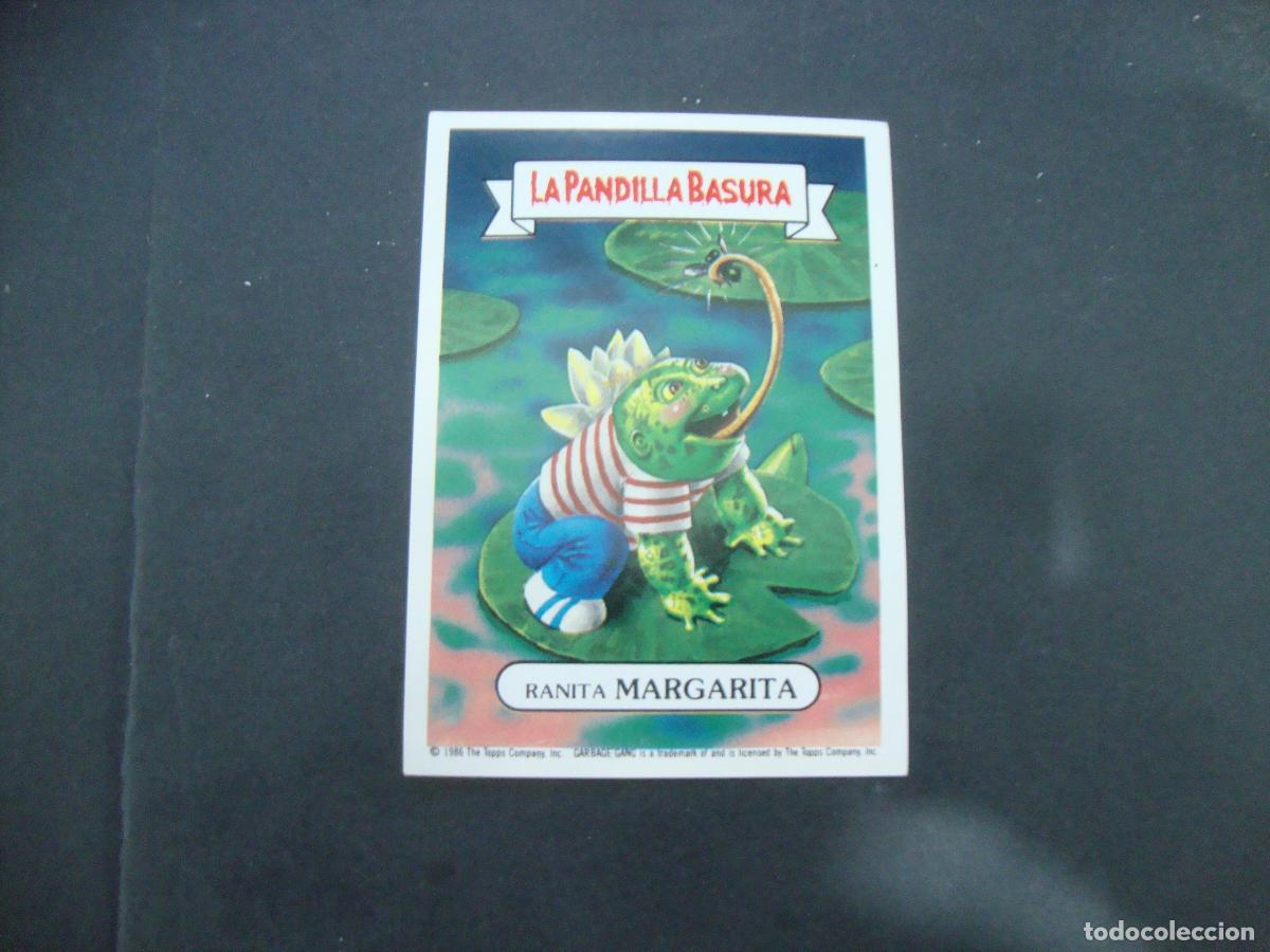 Coleccionismo cromos antiguos: CROMO NUNCA PEGADO LA PANDILLA BASURA N&ordm; 71 RANITA MARGARITA
