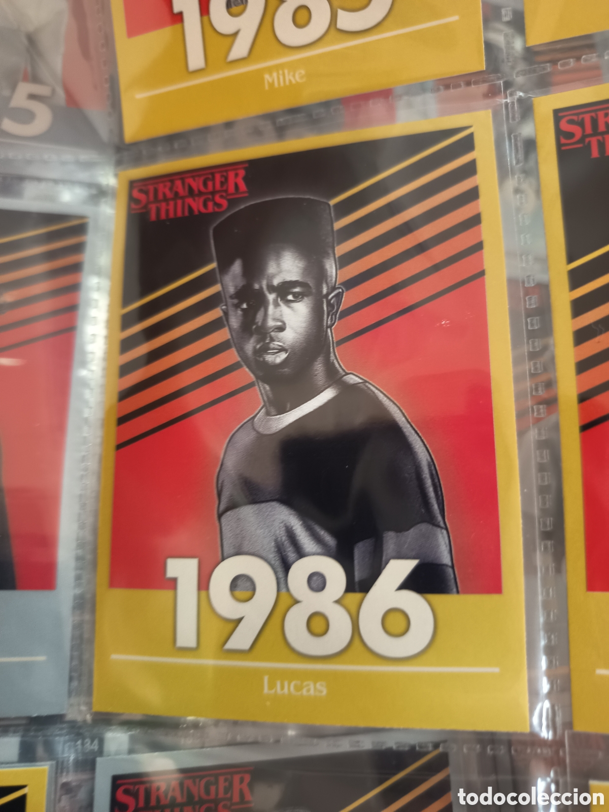 Coleccionismo cromos antiguos: STRANGER THINGS THIS IS OUR STORY GOLD 127