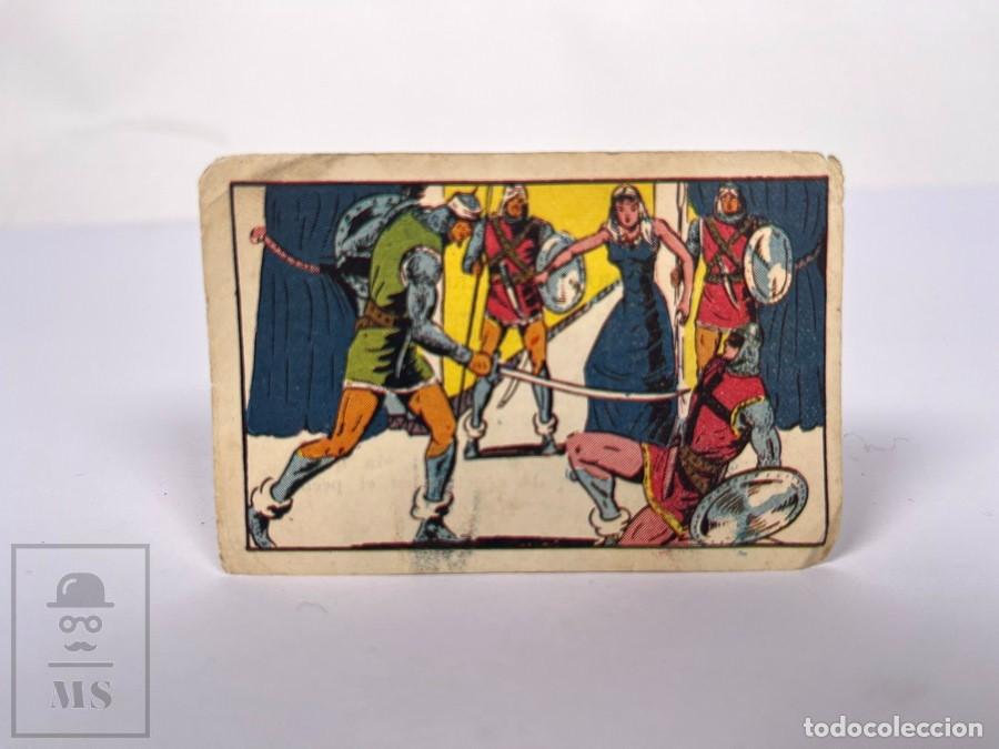 Coleccionismo cromos antiguos: Cromo - El Guerrero del Antifaz / Burrajal El Cruel - Serie 5&ordm; Num. 36 - Sin pegar