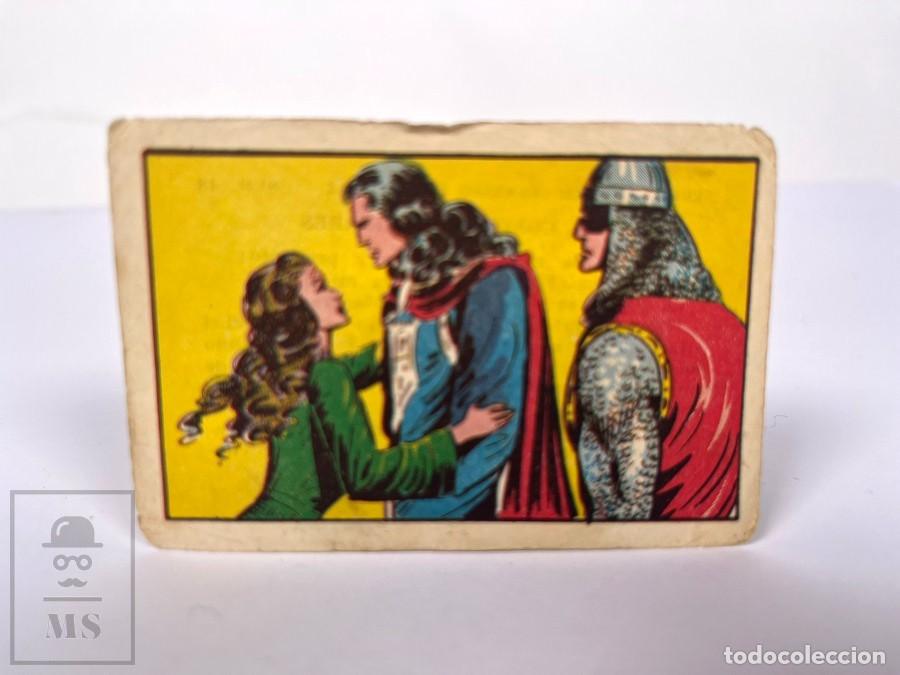 Coleccionismo cromos antiguos: Cromo - El Guerrero del Antifaz / El Conde de Encinares - Serie 6&ordm; Num. 48 - Sin pegar