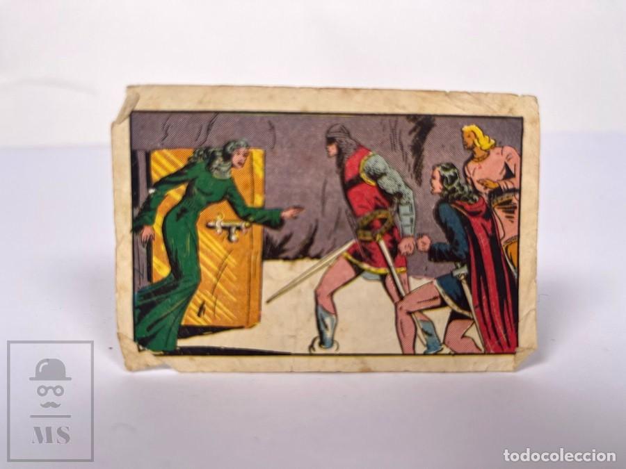 Coleccionismo cromos antiguos: Cromo - El Guerrero del Antifaz / El Conde de Encinares - Serie 6&ordm; Num. 47 - Sin pegar