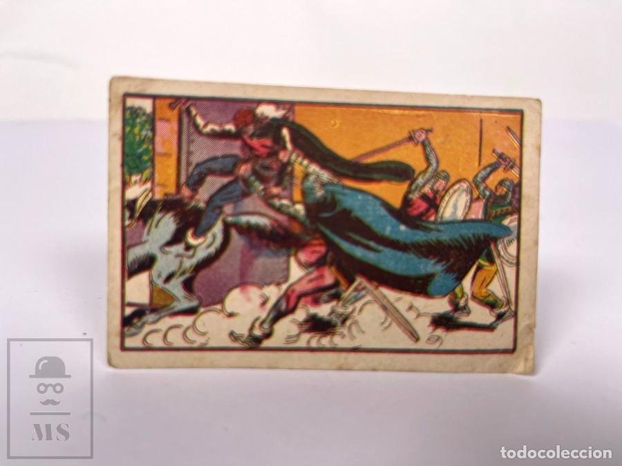 Coleccionismo cromos antiguos: Cromo - El Guerrero del Antifaz / La Marquesita de Pe&ntilde;arrosa - Serie 3&ordm; Num. 66 - Sin pegar