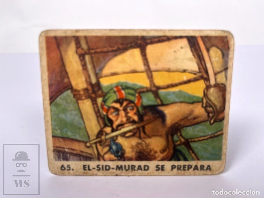 Coleccionismo cromos antiguos: Cromo - Goma Para Mascar Boblero - Serie Piratas - Num. 65 El Sid-Murad Se Prepara