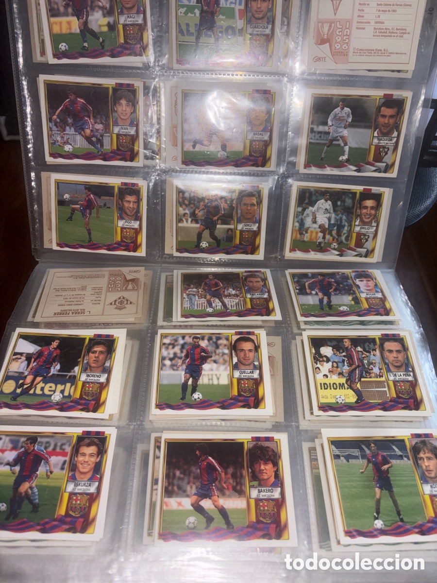 Coleccionismo cromos antiguos: Ediciones este 95-96. Sin repetir/sin pegar - Foto 4