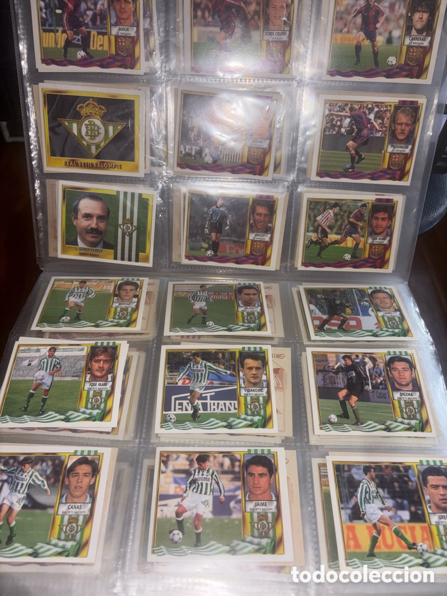 Coleccionismo cromos antiguos: Ediciones este 95-96. Sin repetir/sin pegar - Foto 5