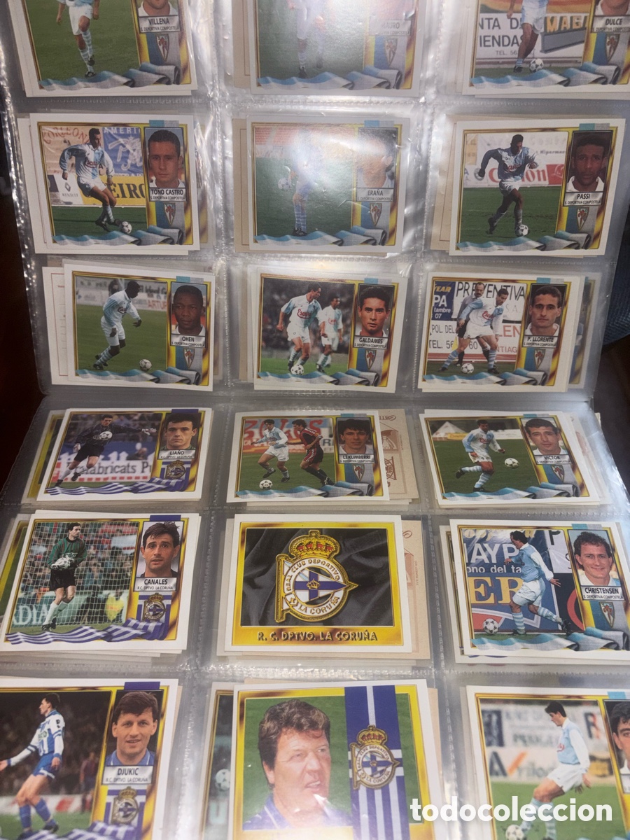 Coleccionismo cromos antiguos: Ediciones este 95-96. Sin repetir/sin pegar - Foto 9