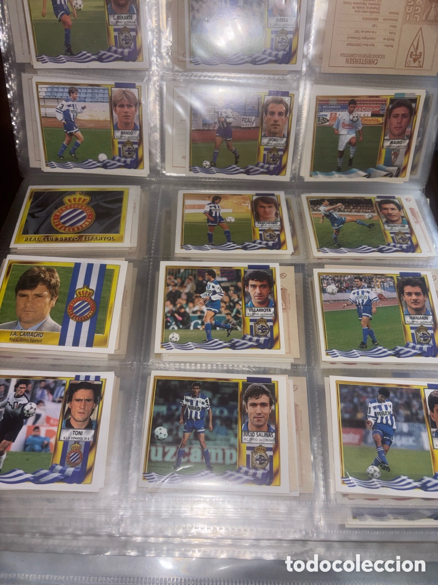 Coleccionismo cromos antiguos: Ediciones este 95-96. Sin repetir/sin pegar - Foto 10