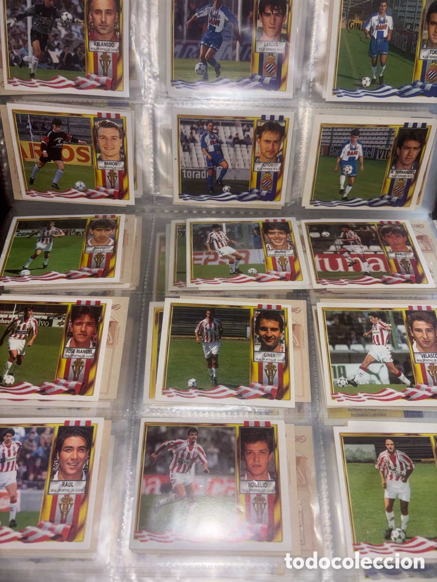Coleccionismo cromos antiguos: Ediciones este 95-96. Sin repetir/sin pegar - Foto 11
