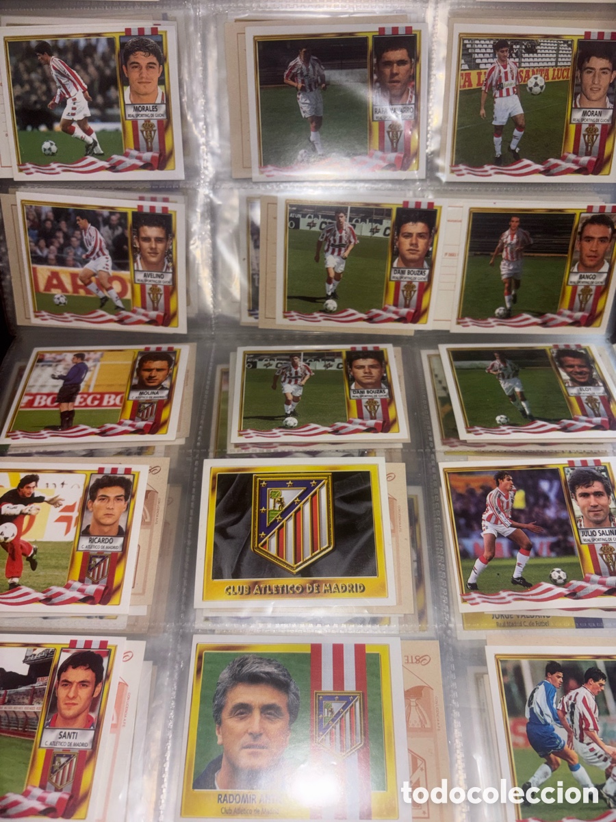 Coleccionismo cromos antiguos: Ediciones este 95-96. Sin repetir/sin pegar - Foto 12