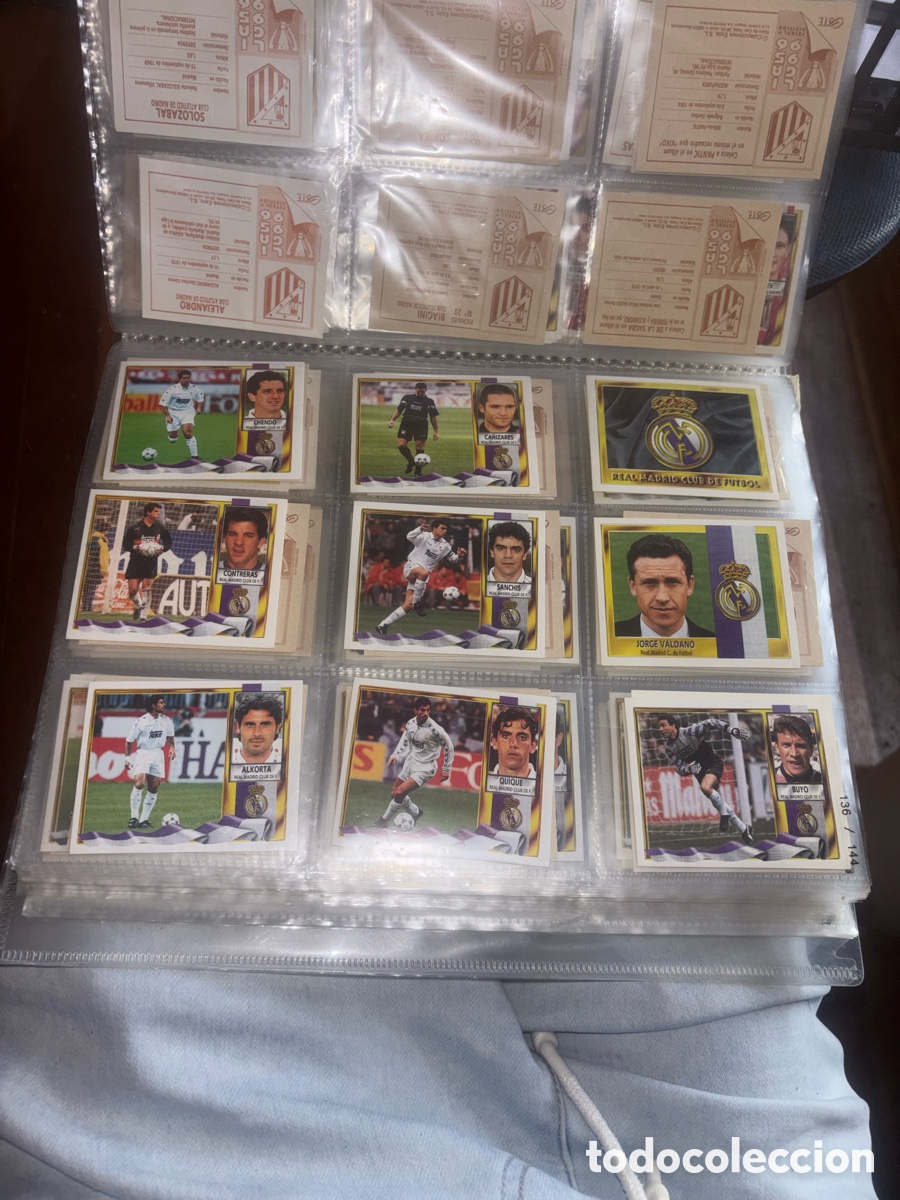 Coleccionismo cromos antiguos: Ediciones este 95-96. Sin repetir/sin pegar - Foto 13