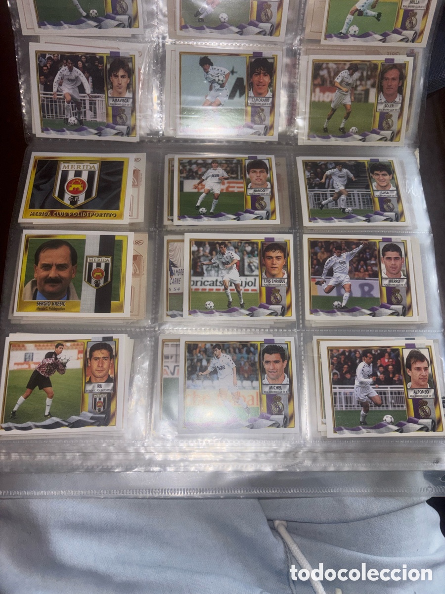 Coleccionismo cromos antiguos: Ediciones este 95-96. Sin repetir/sin pegar - Foto 14