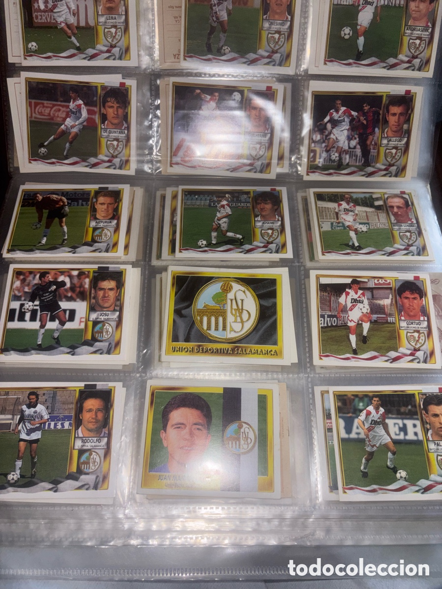 Coleccionismo cromos antiguos: Ediciones este 95-96. Sin repetir/sin pegar - Foto 17