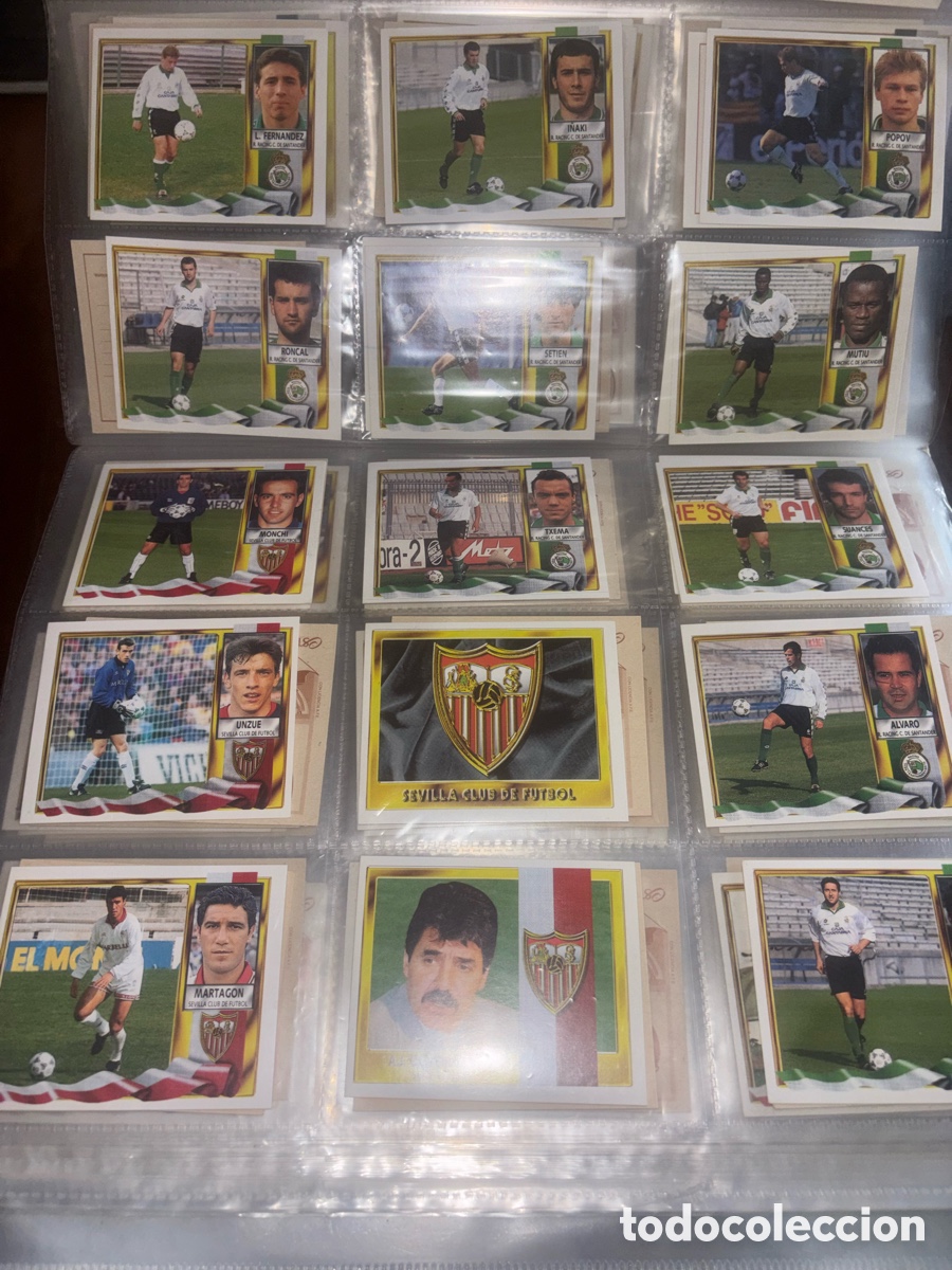 Coleccionismo cromos antiguos: Ediciones este 95-96. Sin repetir/sin pegar - Foto 18
