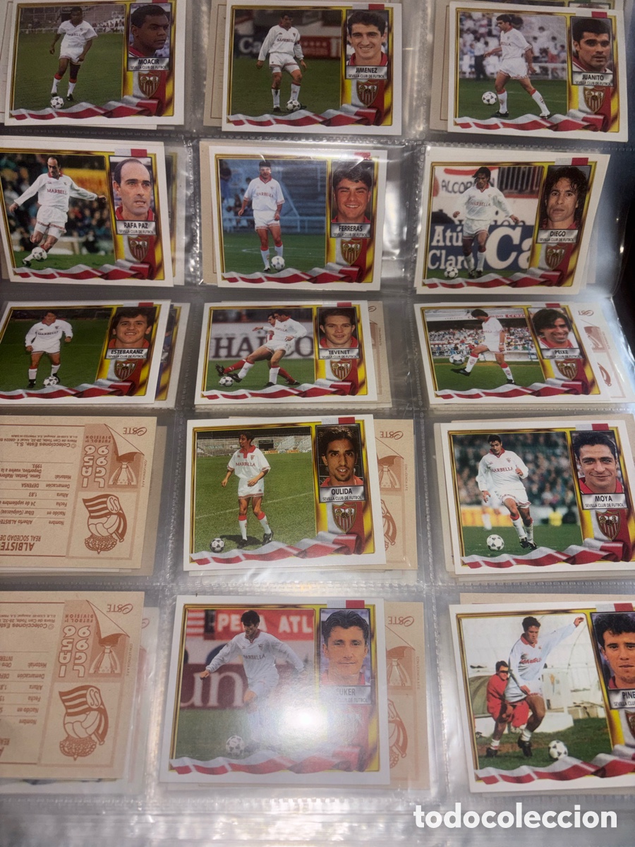Coleccionismo cromos antiguos: Ediciones este 95-96. Sin repetir/sin pegar - Foto 19