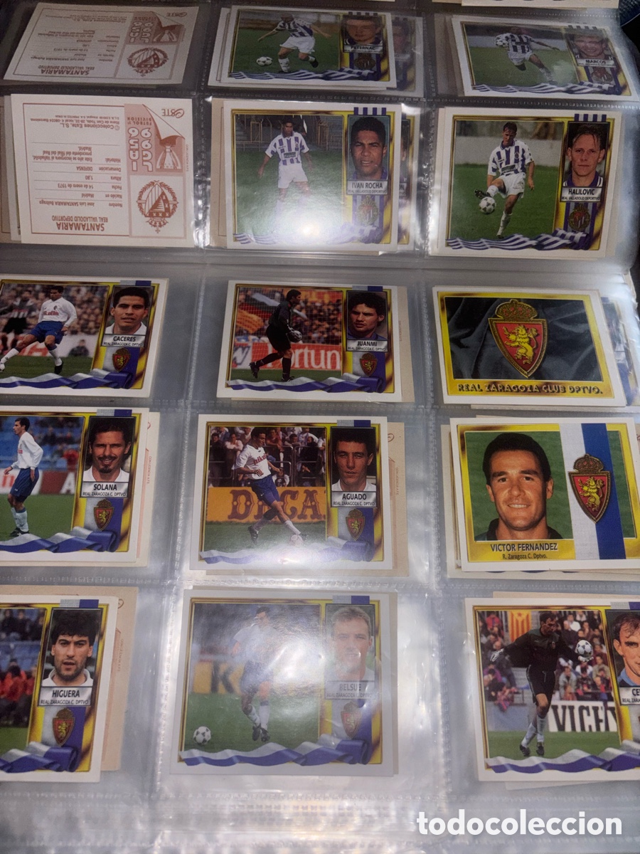 Coleccionismo cromos antiguos: Ediciones este 95-96. Sin repetir/sin pegar - Foto 22