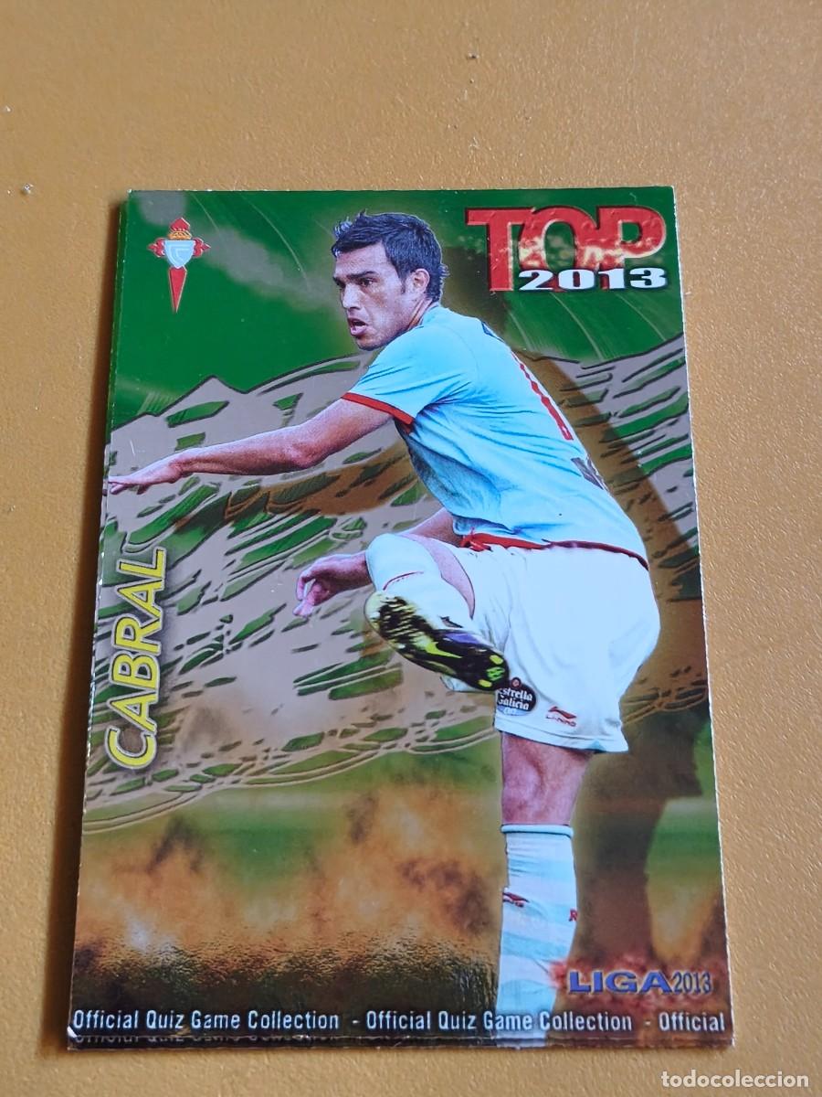 Coleccionismo cromos antiguos: cabral, 2013 top mundicromo