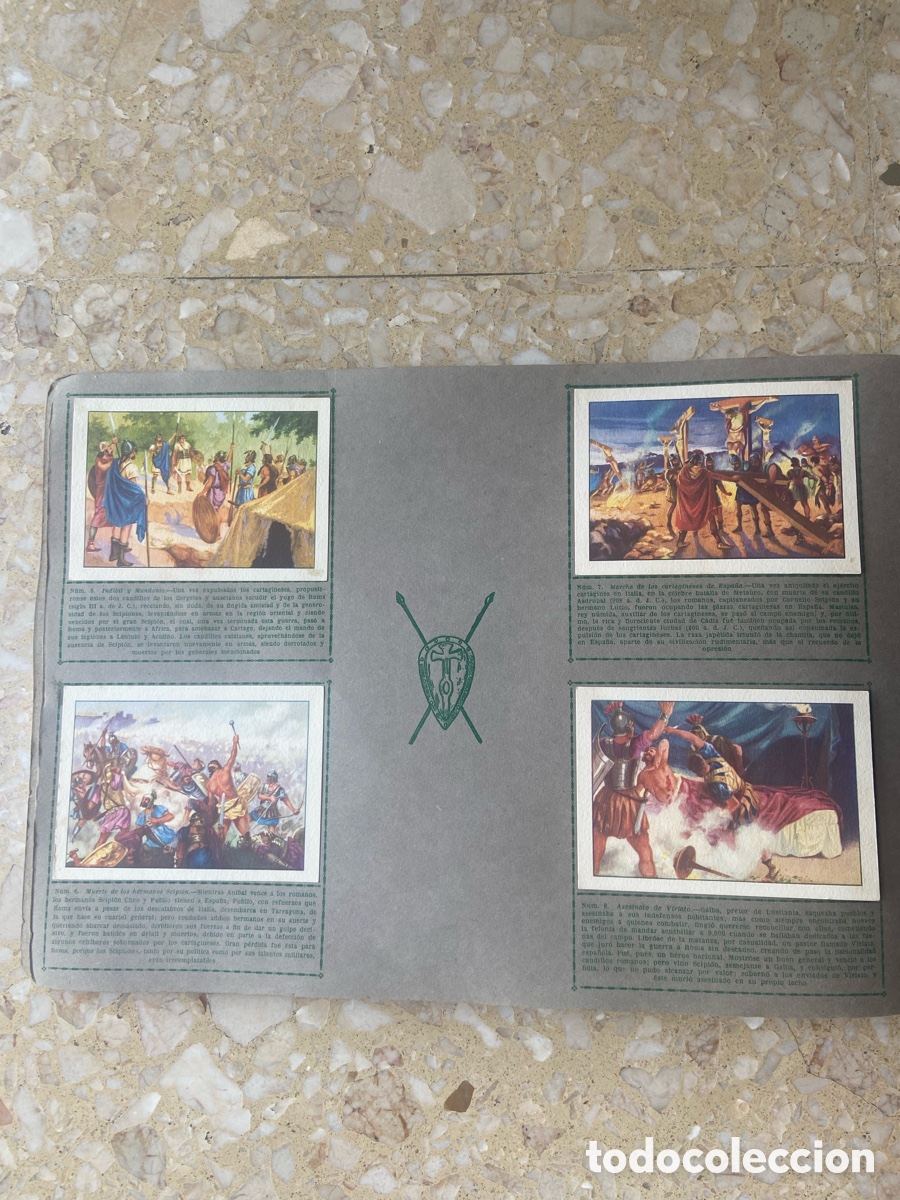 Coleccionismo cromos antiguos: Cromos Celta &ldquo;Historia de Espa&ntilde;a&rdquo; - Foto 2