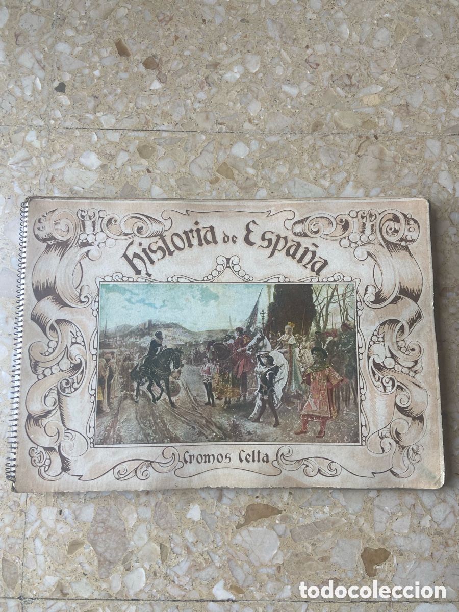 Coleccionismo cromos antiguos: Cromos Celta &ldquo;Historia de Espa&ntilde;a&rdquo; - Foto 1