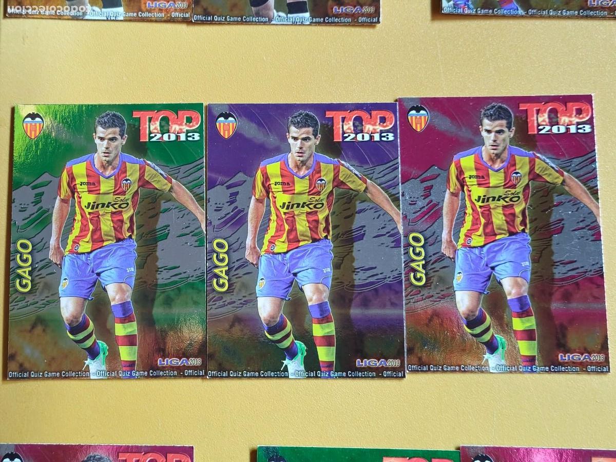 Coleccionismo cromos antiguos: gago, 2013 top mundicromo