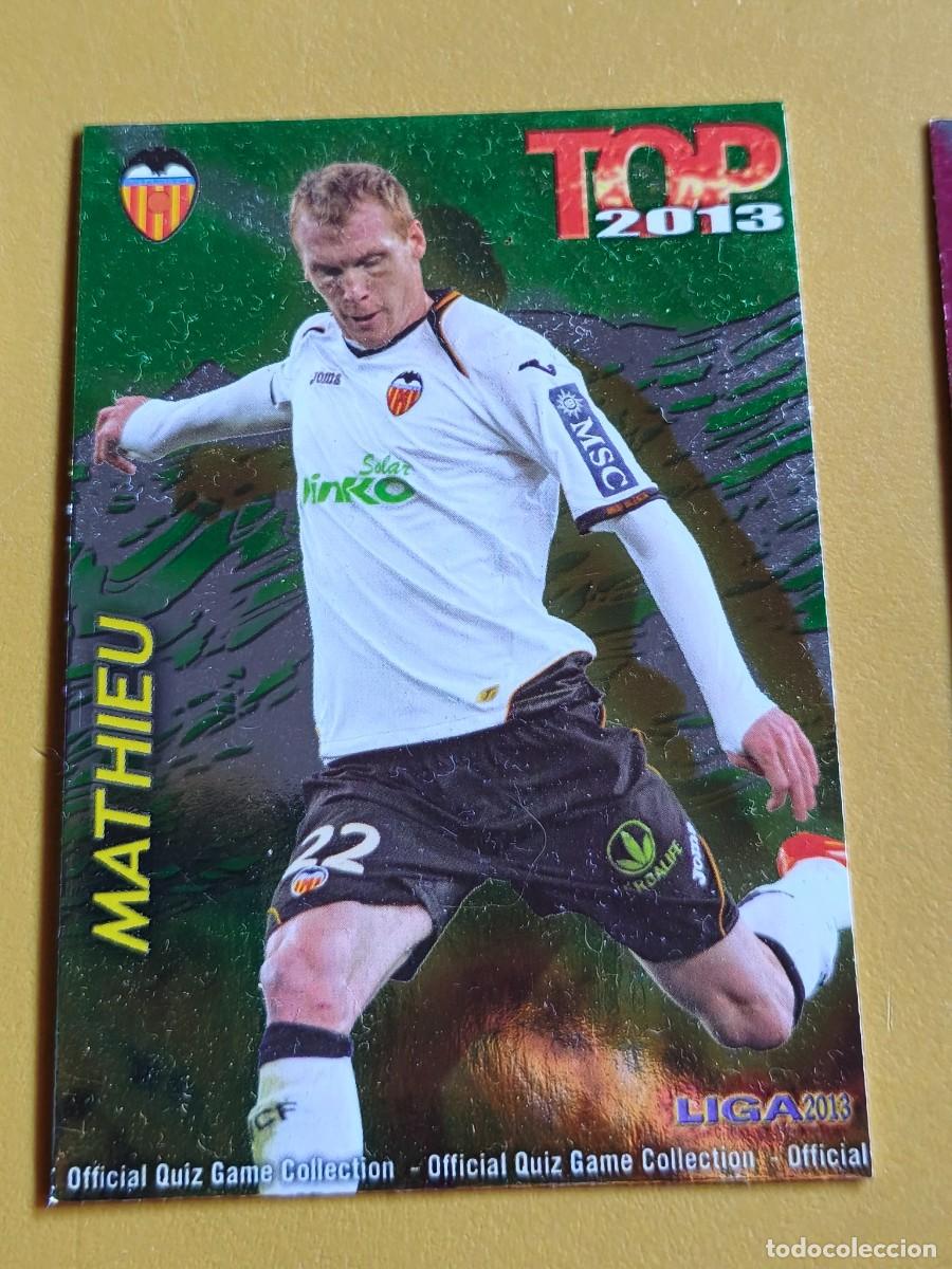Coleccionismo cromos antiguos: mathieu, 2013 top mundicromo