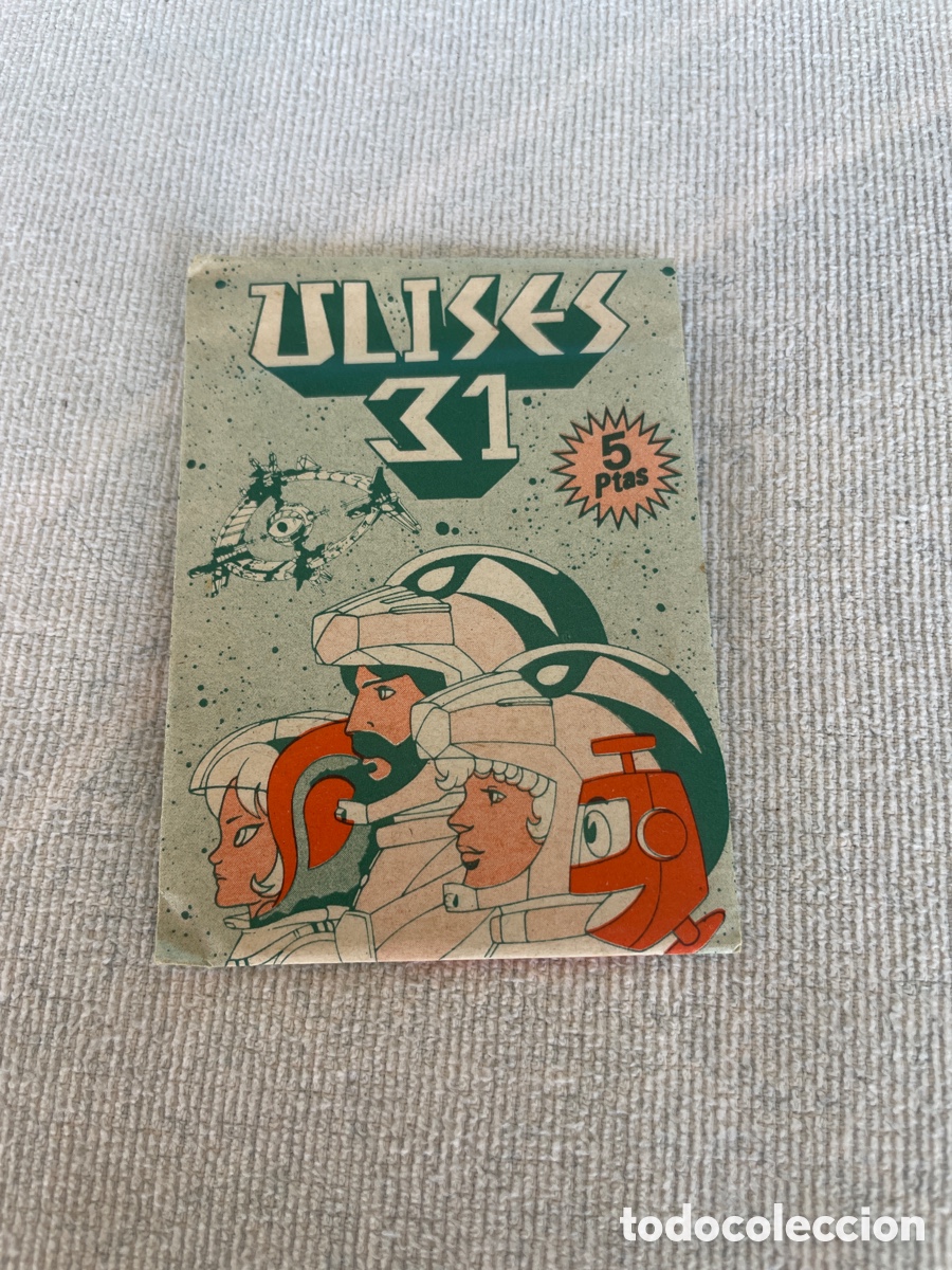 Coleccionismo cromos antiguos: Sobre de cromos sin abrir ULISES 31