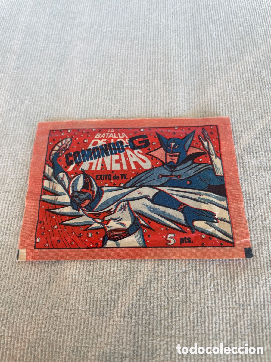 Coleccionismo cromos antiguos: Sobre de cromos sin abrir COMANDO G