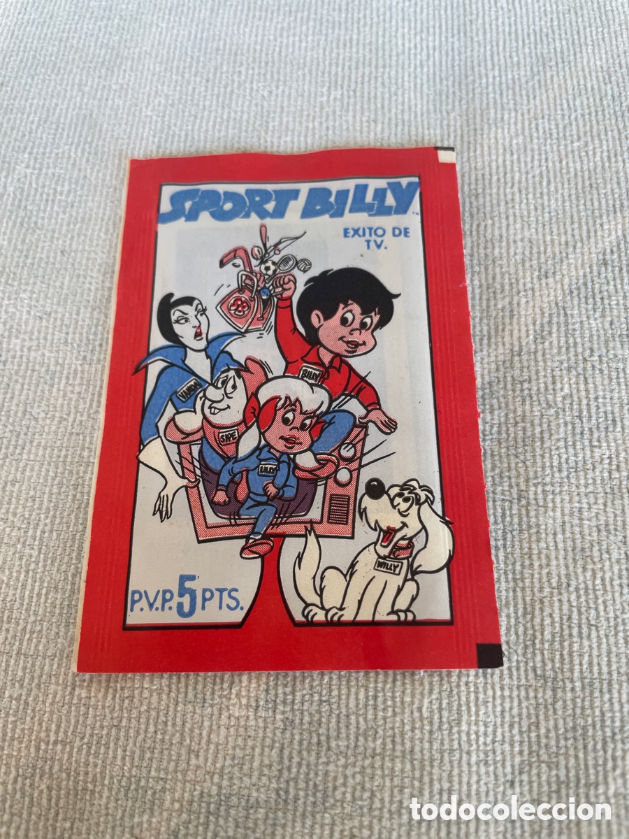 Coleccionismo cromos antiguos: Sobre de cromos sin abrir SPORT BILLY