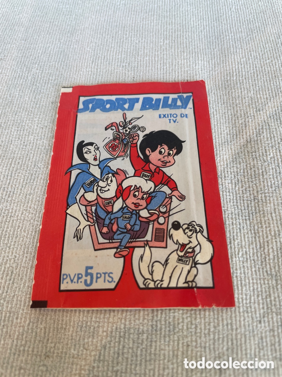 Coleccionismo cromos antiguos: Sobre de cromos sin abrir SPORT BILLY