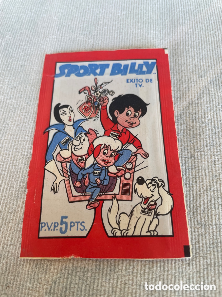 Coleccionismo cromos antiguos: Sobre de cromos sin abrir SPORT BILLY