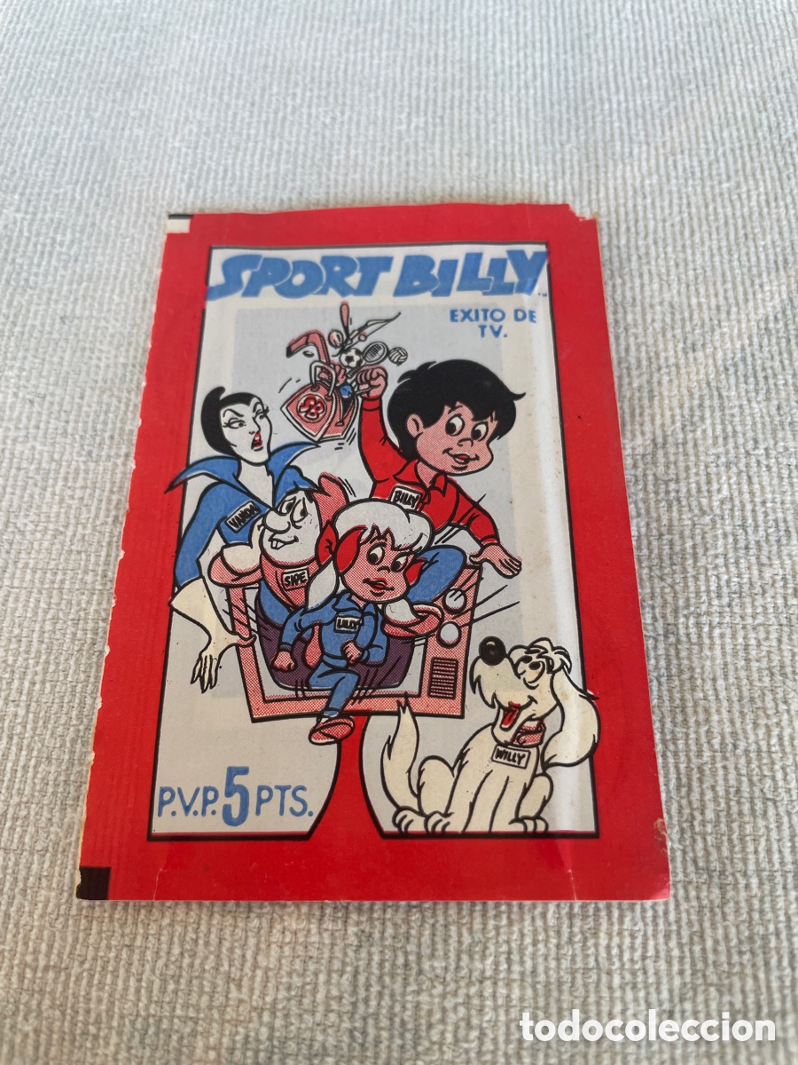Coleccionismo cromos antiguos: Sobre de cromos sin abrir SPORT BILLY