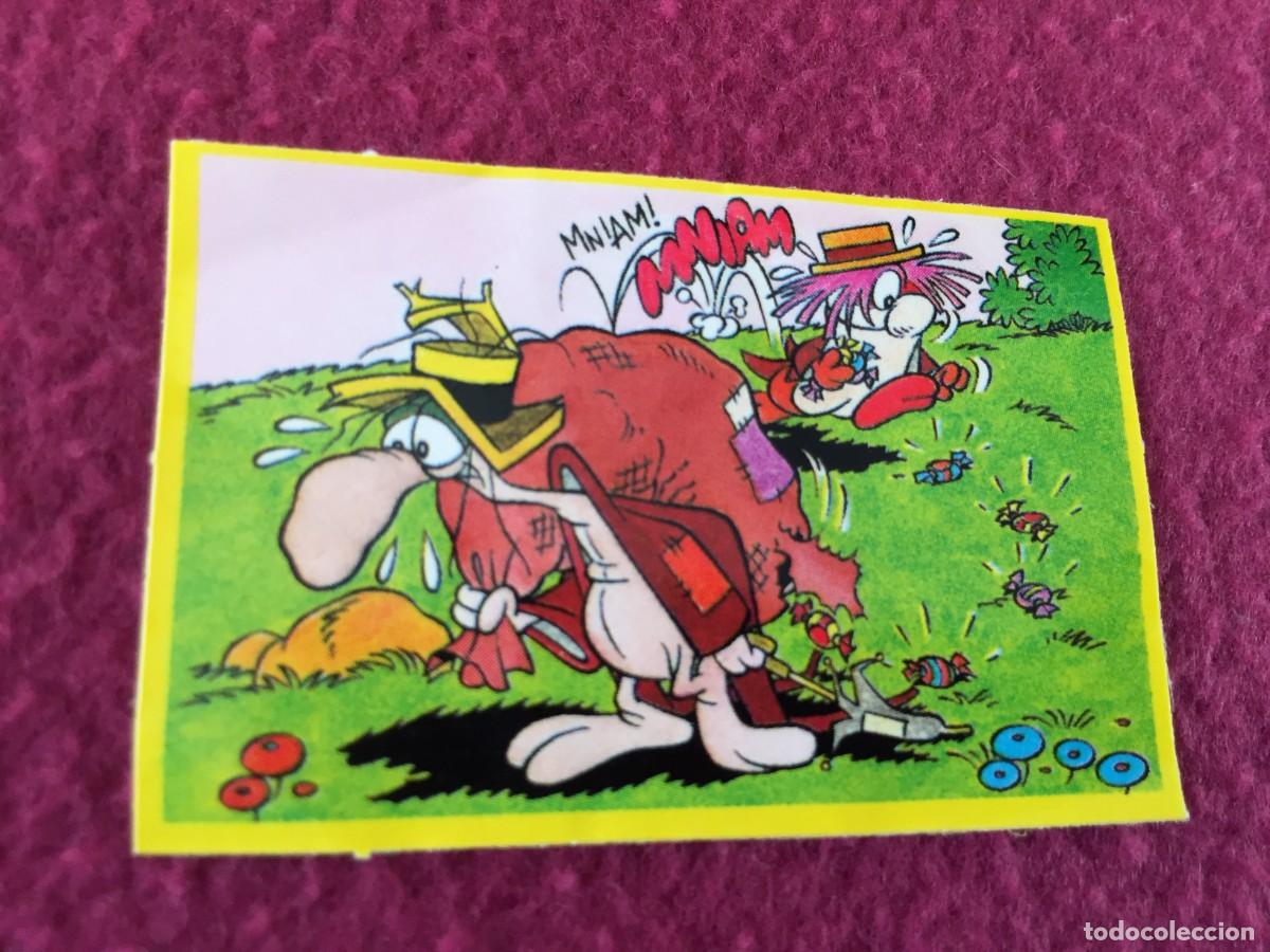 Coleccionismo cromos antiguos: CROMO ADHESIVO N&ordm; 10 - BOOM Y CRACK - DEL PROGRAMA DE TVE UN DOS TRES - PROMOCI&Oacute;N BIMBO A&Ntilde;OS 80