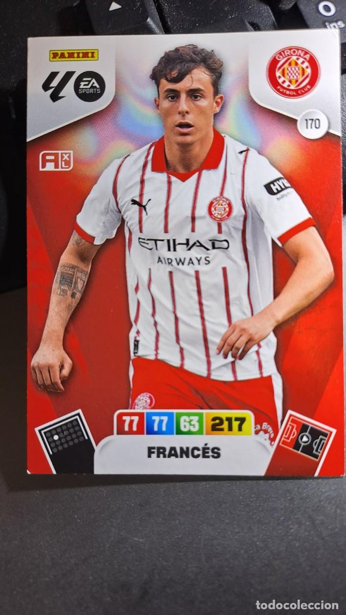 Coleccionismo cromos antiguos: ADRENALYN XL FRANCES 170 GIRONA CROMO LIGA 2025 2026 25 26 PANINI