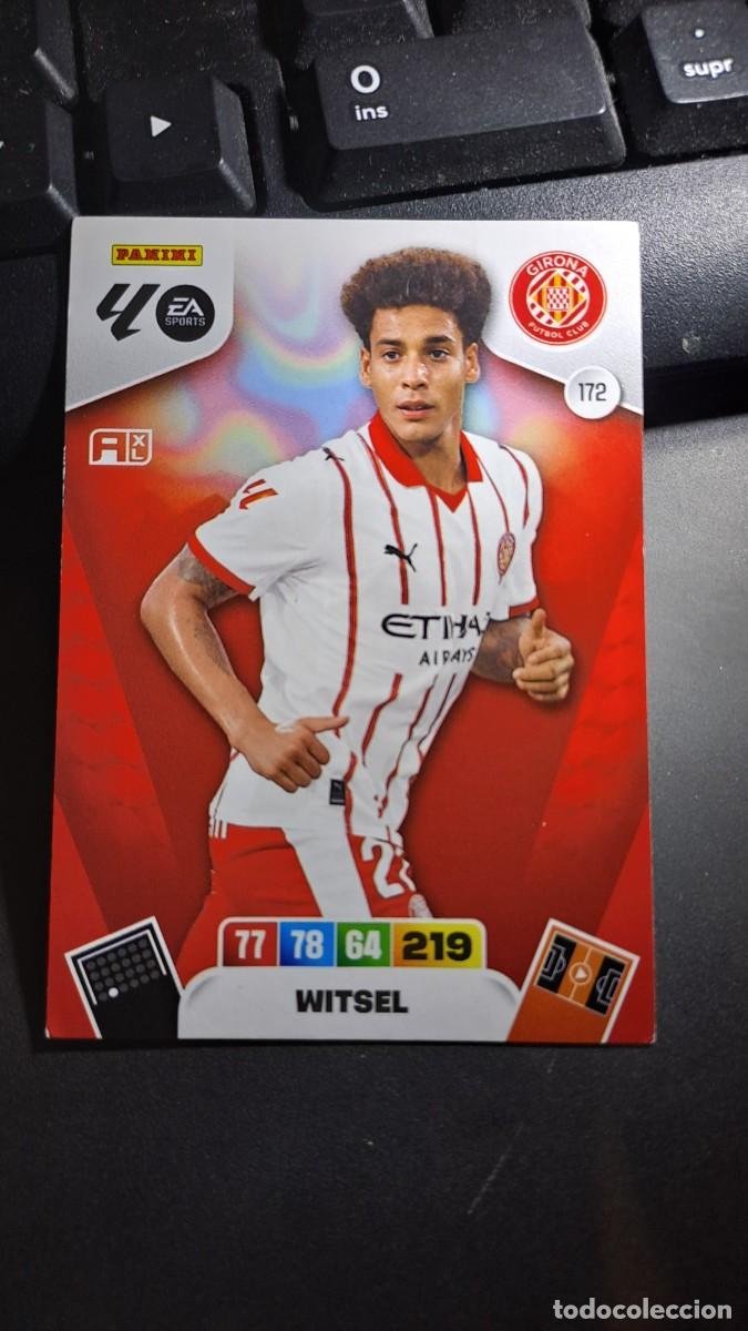 Coleccionismo cromos antiguos: ADRENALYN XL WITSEL 172 GIRONA CROMO LIGA 2025 2026 25 26 PANINI