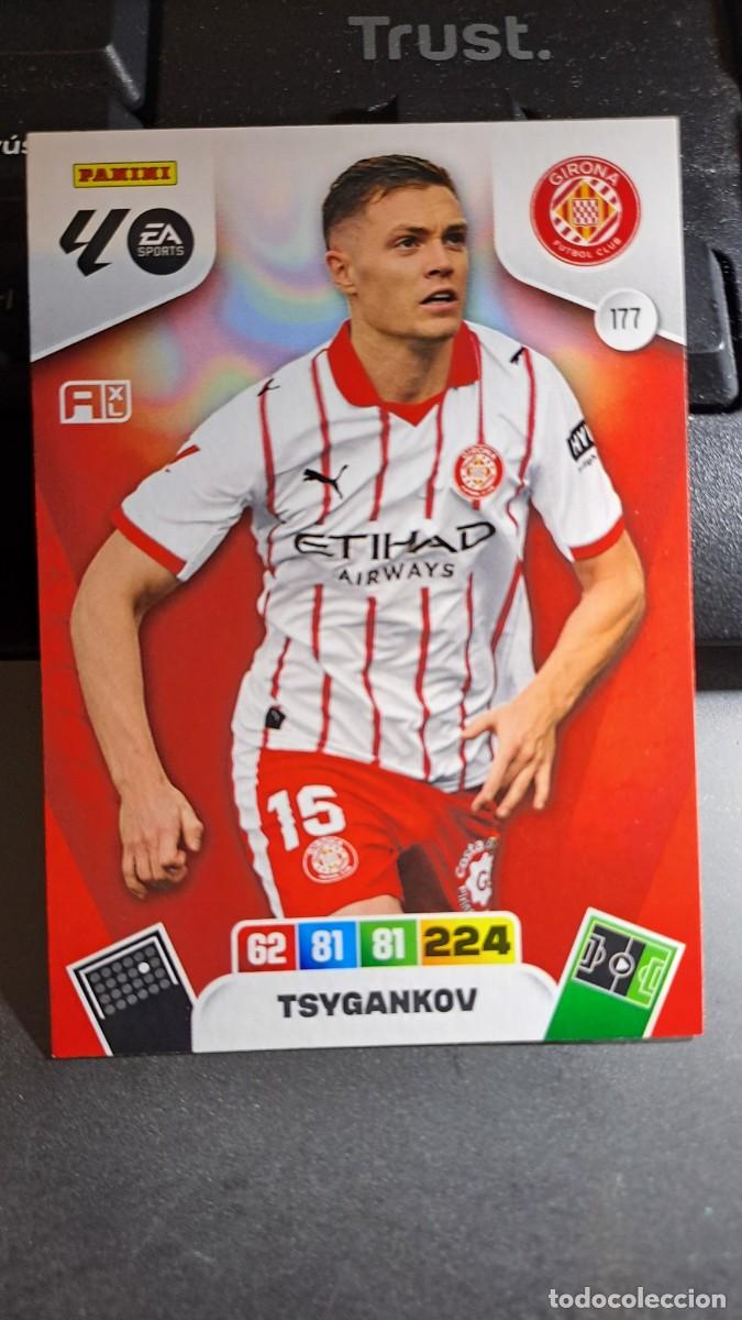Coleccionismo cromos antiguos: ADRENALYN XL TSYGANKOV 177 GIRONA CROMO LIGA 2025 2026 25 26 PANINI