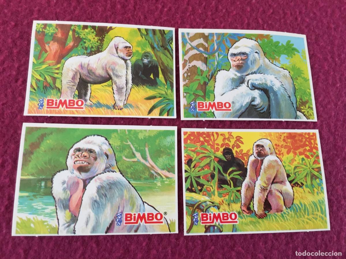 Coleccionismo cromos antiguos: BIMBO. Copito de Nieve. Lote 4 cromos 9-10-11-12