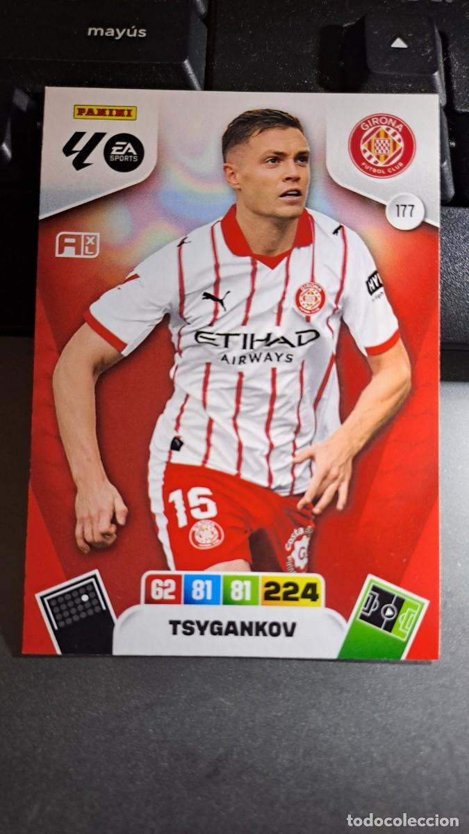 Coleccionismo cromos antiguos: ADRENALYN XL TSYGANKOV 177 GIRONA CROMO LIGA 2025 2026 25 26 PANINI