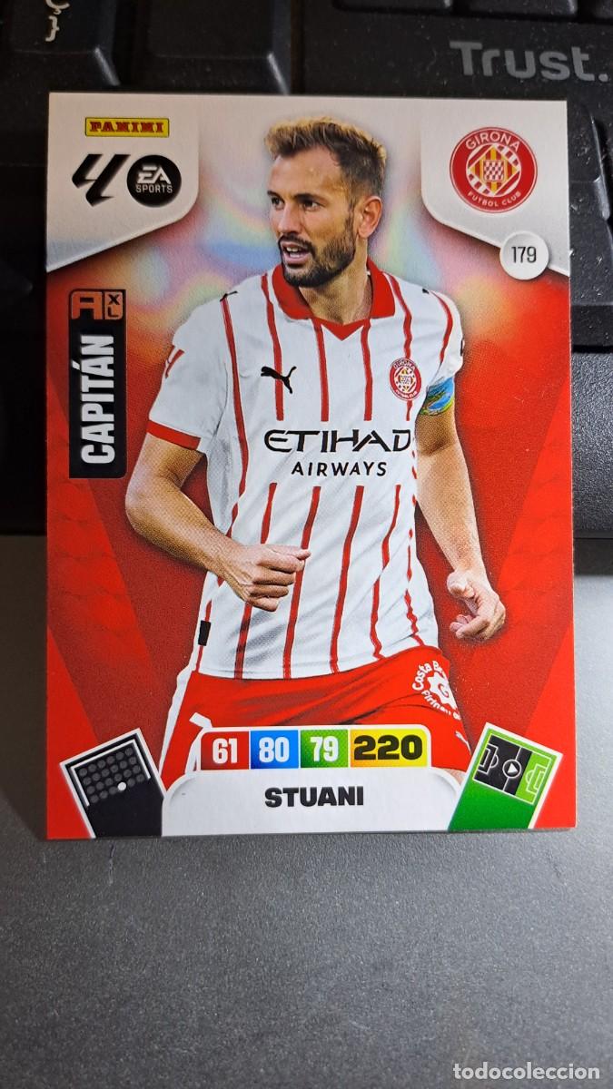 Coleccionismo cromos antiguos: ADRENALYN XL STUANI 179 GIRONA CROMO LIGA 2025 2026 25 26 PANINI