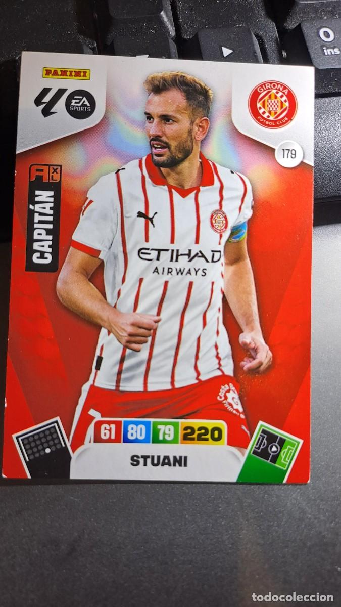 Coleccionismo cromos antiguos: ADRENALYN XL STUANI 179 GIRONA CROMO LIGA 2025 2026 25 26 PANINI