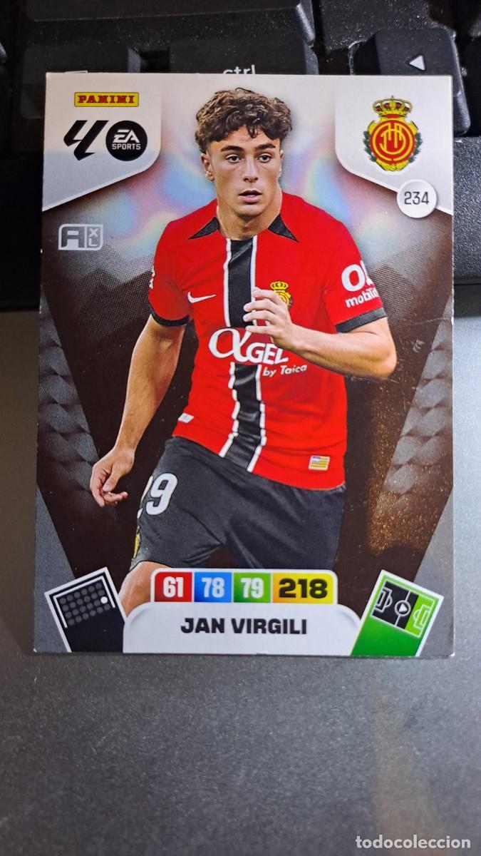 Coleccionismo cromos antiguos: ADRENALYN XL JAN VIRGILI 234 MALLORCA CROMO LIGA 2025 2026 25 26 PANINI