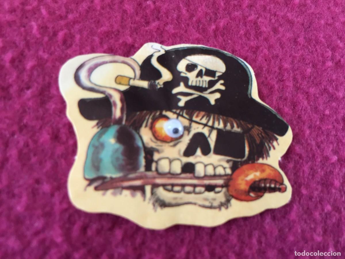 Coleccionismo cromos antiguos: CROMO PEGATINA MONSTRUOS, PIRATA CON OJOS MOVILES de TRONQUITO PANRICO, Sallent hnos. s.a