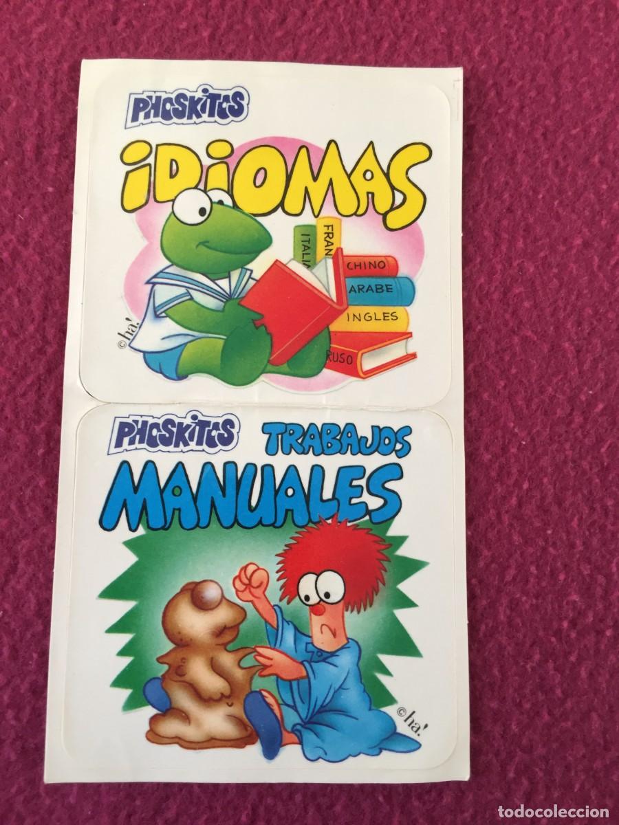 Coleccionismo cromos antiguos: Phoskitos peque&ntilde;ecos cromo Doble - Nunca pegado